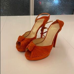 Red Christian Louboutin Heels 👠